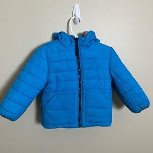 Carter’s 18 month old blue puffer jacket